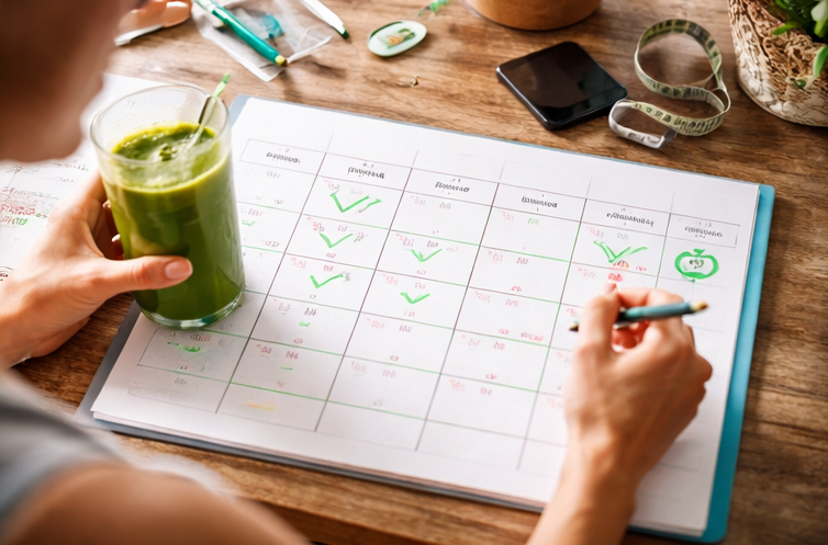 tracking workout consistency on calendar